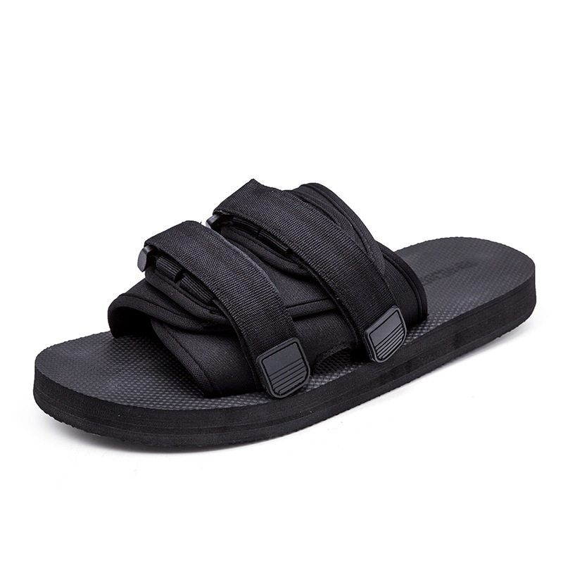 Suitable For Men's Flip Flops Korean Men's And Women's Slippers Couple Beach Shoes Sandals