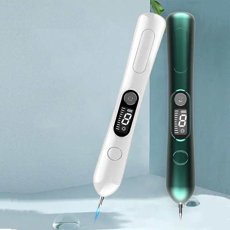 LCD Laser Plasma Pen Wart Mole Removal Dark Spot Skin Tag Remover Machine