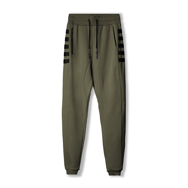 Title 2, Korean Slim Straight Running Training Pants Foo...