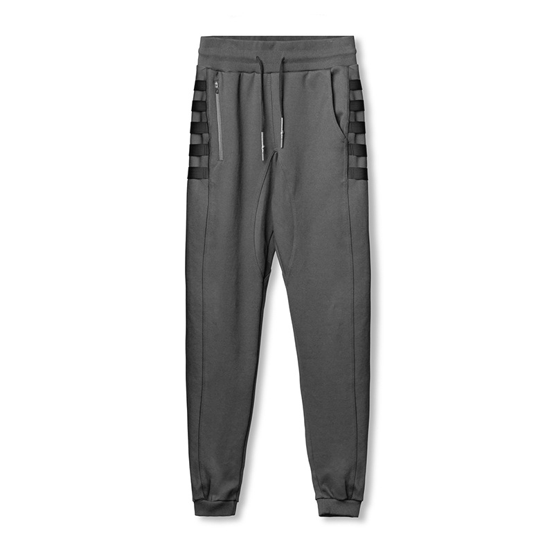 Title 5, Korean Slim Straight Running Training Pants Foo...