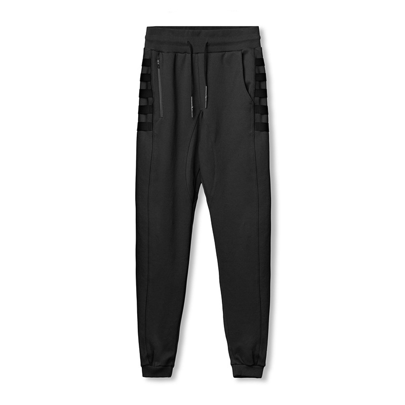 Korean Slim Straight Running Training Pants Foot Pants