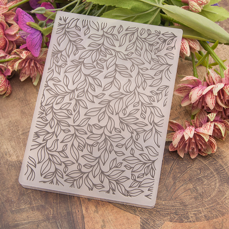 Title 5, Diy Plastic Embossing Template