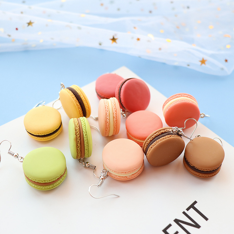 Japanese Girl Three-Dimensional Food Play Earrings