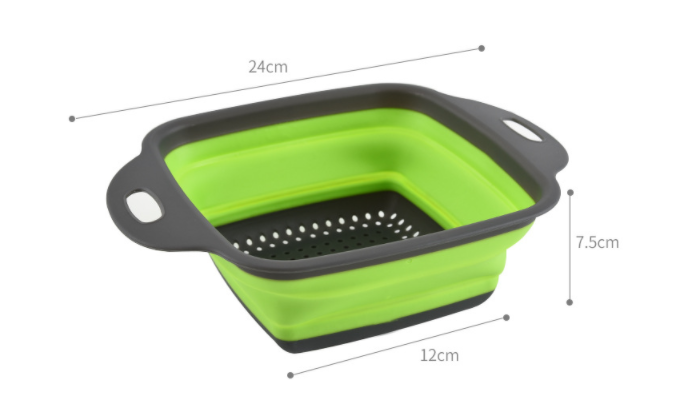 Title 6, Square Foldable Water Filter Basket