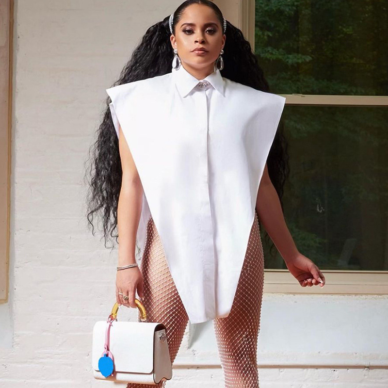 Fashionable Temperament Loose Shirt Vest