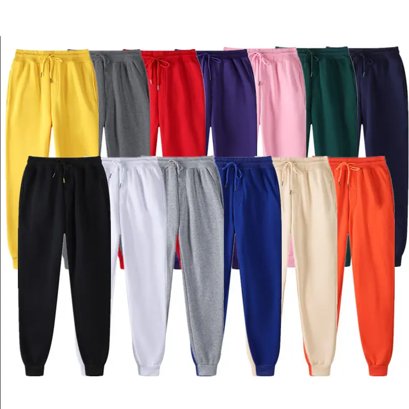Sports Pants Hip Hop Leggings Closed Foot Fleece Casual
