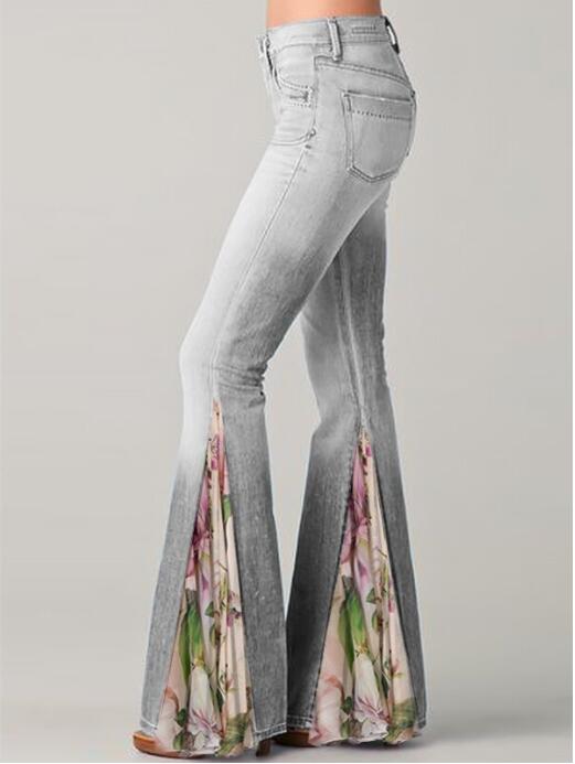 Title 2, High-Waisted Cotton Denim Trousers And Micro Tr...