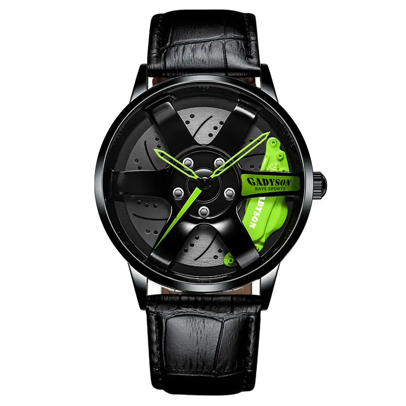 Watch Men's Watches Steel Band Quartz Wheels Hollow Out