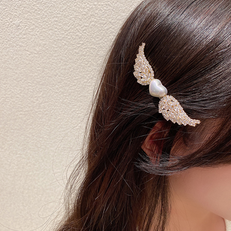 Title 3, Fashionable and Cute Bangs Clip Side Clip Top C...