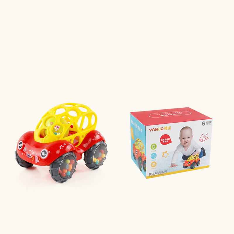 Title 2, Yanuo Toys Amused Funny Soft Toy Car Inertial S...