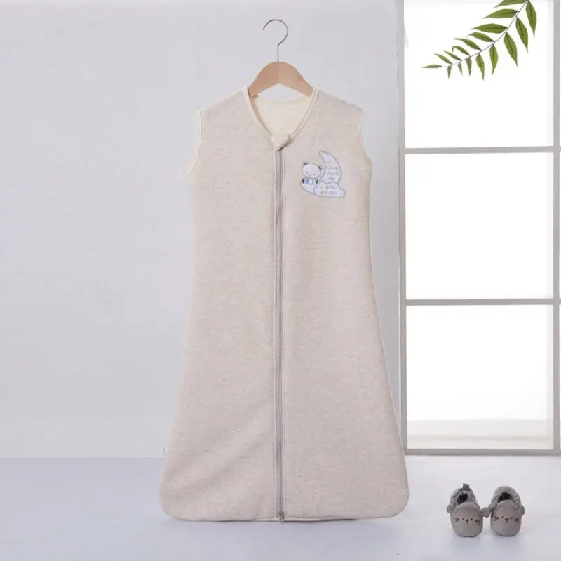 Infant Single Layer Cotton Sleeveless Anti-kick Quilt