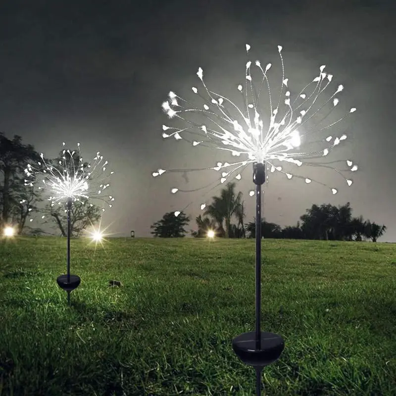 Ground-Inserted Firework Lights Christmas Outdoor LED Holiday Sky Starry Lights Lawn Christmas Lights Solar String Lights – image 3