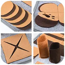 Pet sniffing pad Dog sniffing toys and eating felt cloth while playing