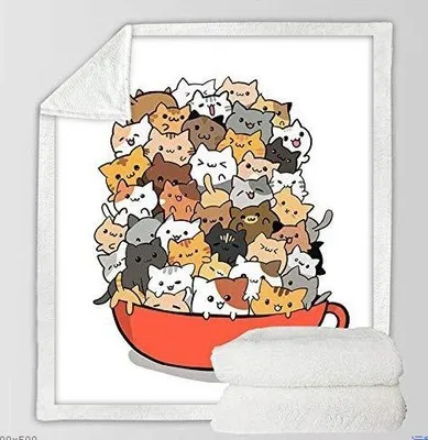 Blanket Double Thicken Square Blanket Lunch Break Blanket P - Shop at LoveMi