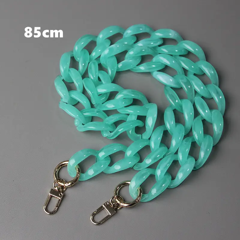Retro Exaggerated Thick Bag Chain Bag Bag Accessories Resin Chain Clutch Bag Chain