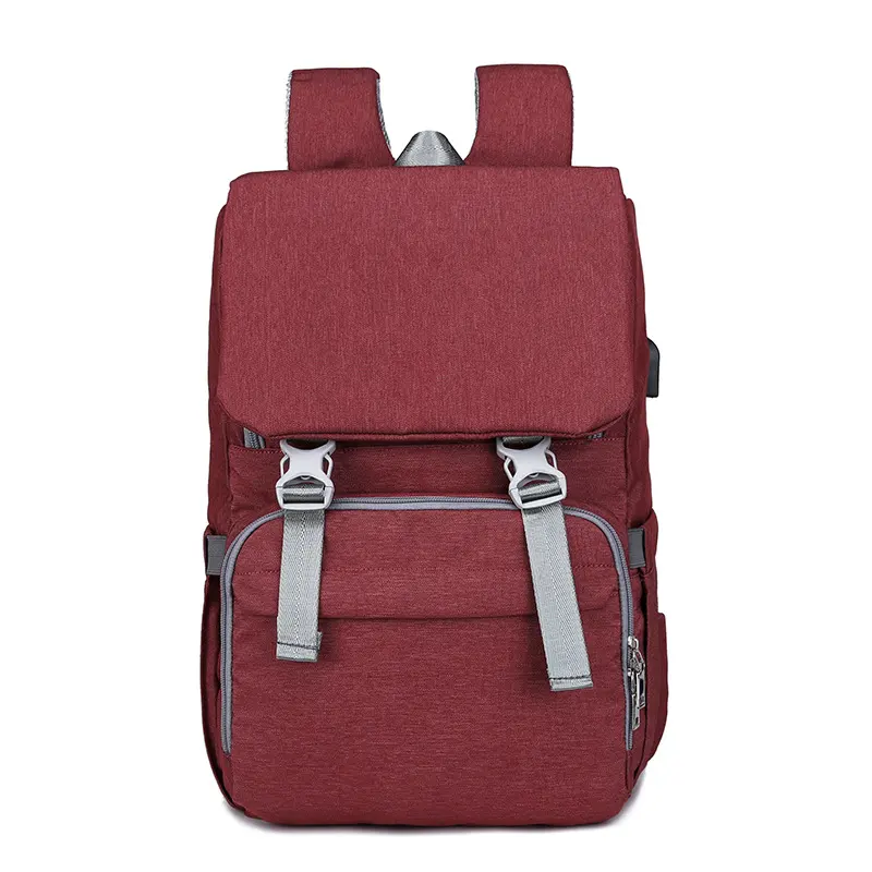 New Style Double Shoulder Mommy Bag Multifunctional USB Large