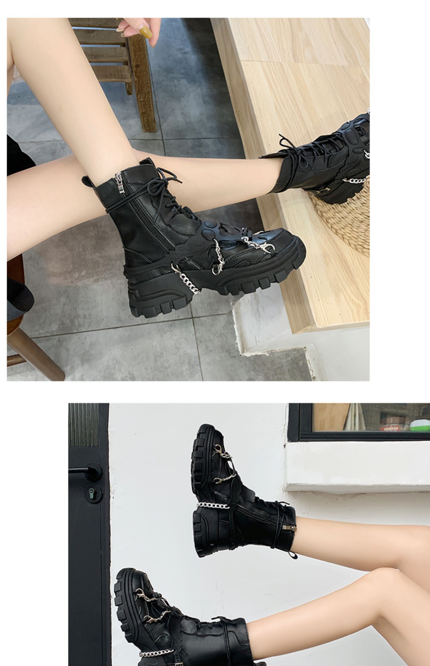 Title 4, Net Celebrity Explosion Models Botas cortas de ...