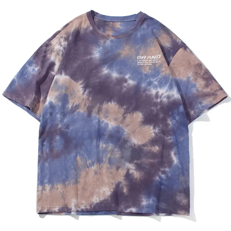 Short-Sleeved T-shirt Male Oversize Half-Sleeved Round Neck