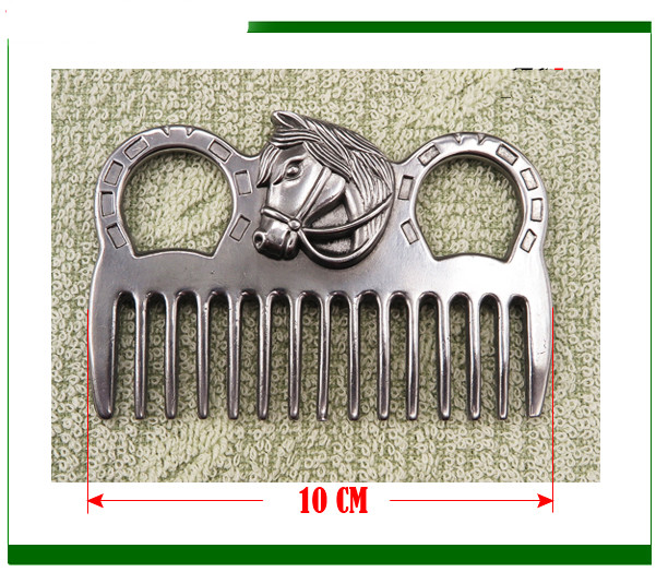 Metal Horse Comb, Pet Comb, Brush. Surface Polishing