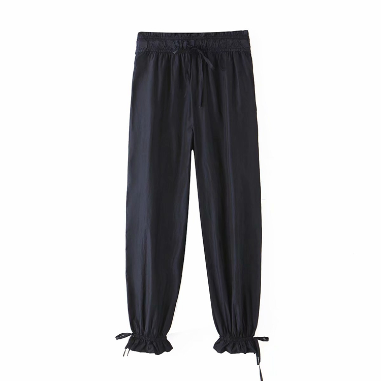 Title 1, Loose Elasticated Casual Trousers With Pleated ...