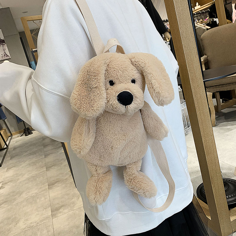 Dog Backpack Womens Plushie Bag