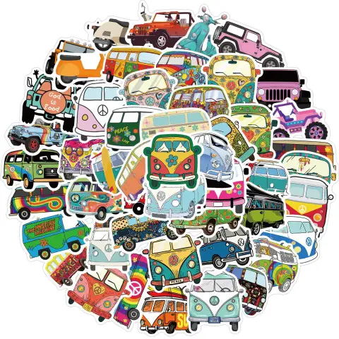 Hip-Hop Style Outdoor Bus Bike Graffiti Stickers Luggage Laptop