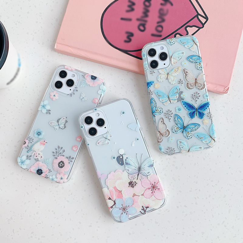 Glitter Butterfly Protective Phone Case - Image 6