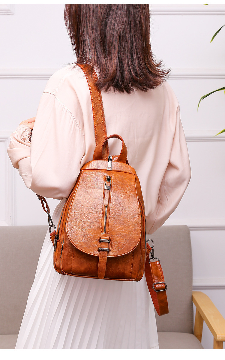 Title 3, Casual Bag Fashion Small Backpack Trendy Colleg...