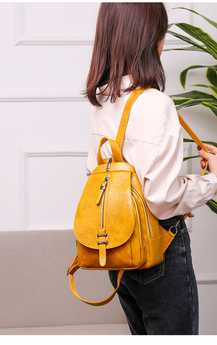 Title 5, Casual Bag Fashion Small Backpack Trendy Colleg...