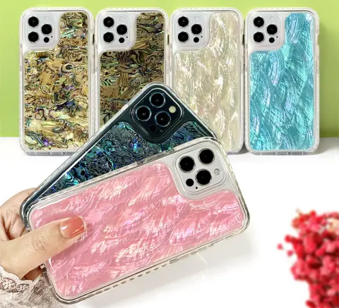 Mobile Phone Case Colorful Shell Pattern Suitable for Apple