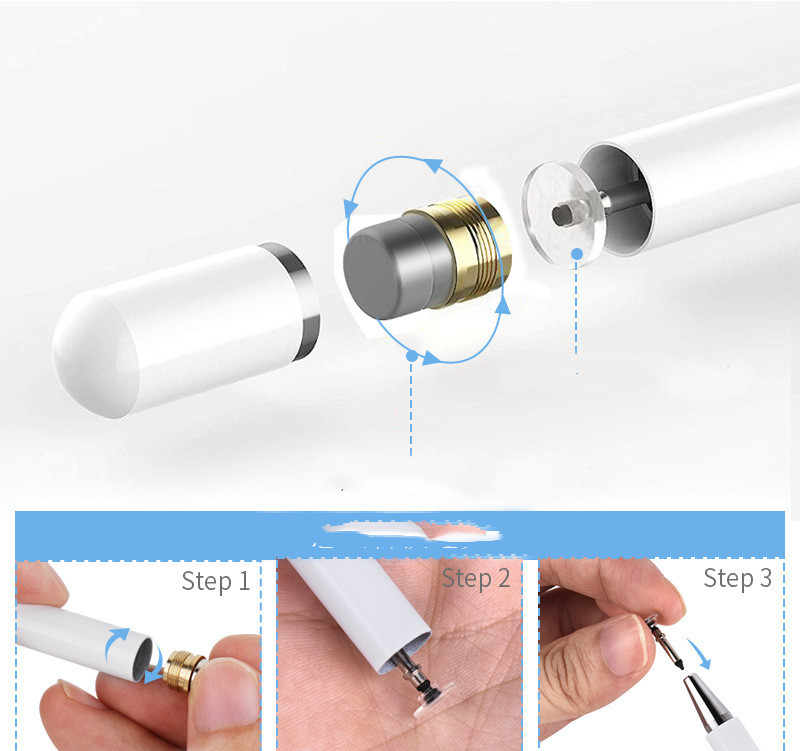 Compatible with Apple, Compatible with Apple , Spot Wholesale Suction Cup Touch Capacitive Pen For Android Apple Ipad Tablet Stylus Touch Screen Stylus — foto 5