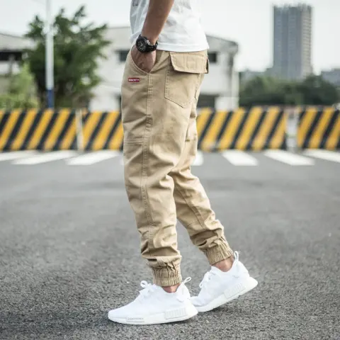 Trousers Overalls Slim-fit Harem with Feet
