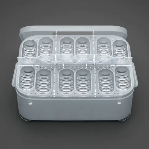 Reptile Gecko Egg Tray Lncubator Box Snake Lizard