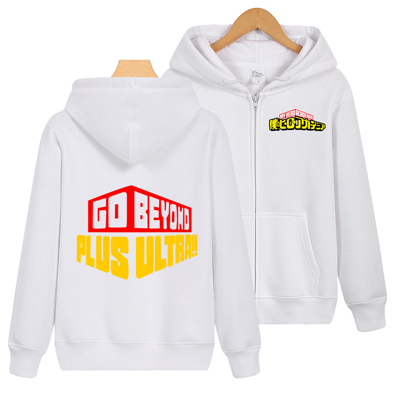 Anime Around My Hero College Hooded Sweater Custom