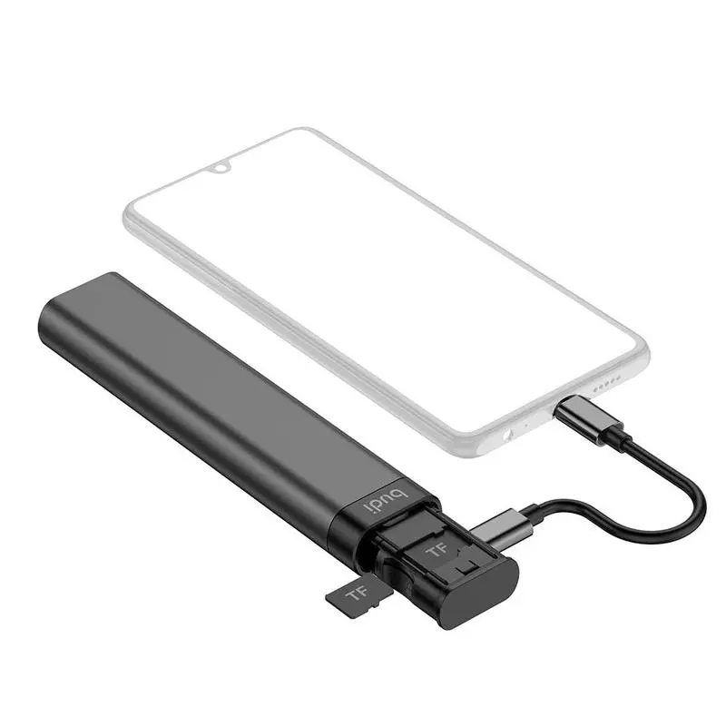 3 In 1 Multi-function Smart Adapter Card Storage Data Cable USB Box Universal For Phone Protable Phone Supplies – image 4