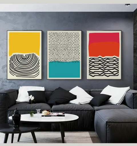 Abstract Art Background Hanging Picture Decorative Core