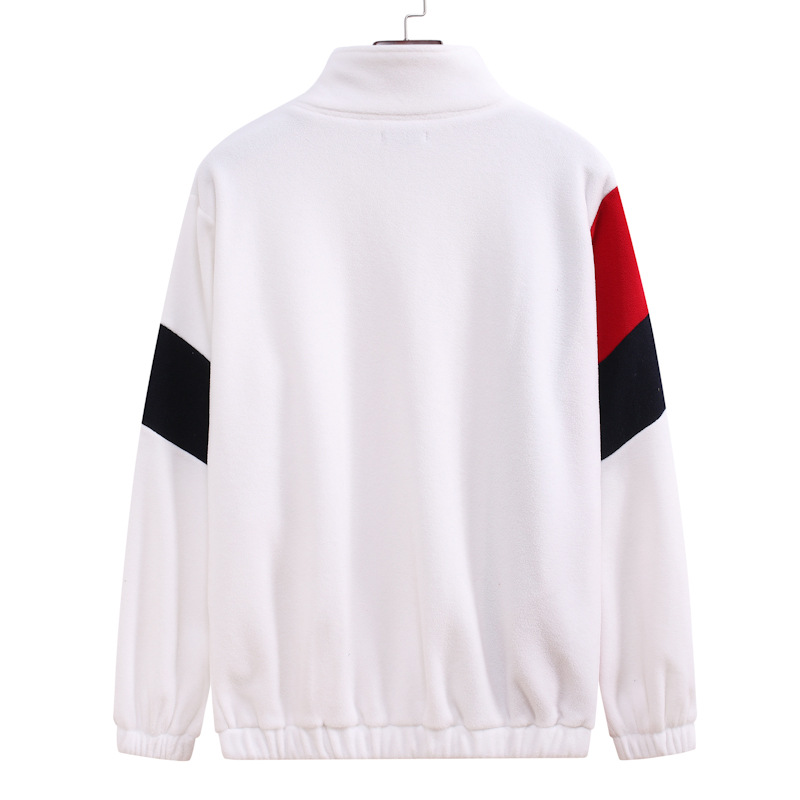 Title 4, Casual herensweater met kleurblokken