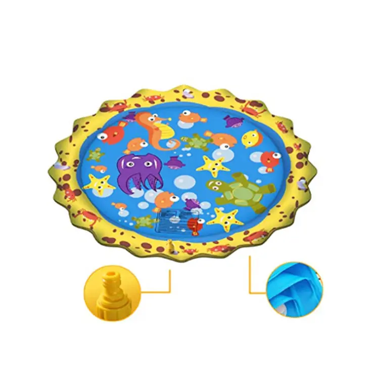 Sprinkler Toy Outdoor Water Lawn Mat
