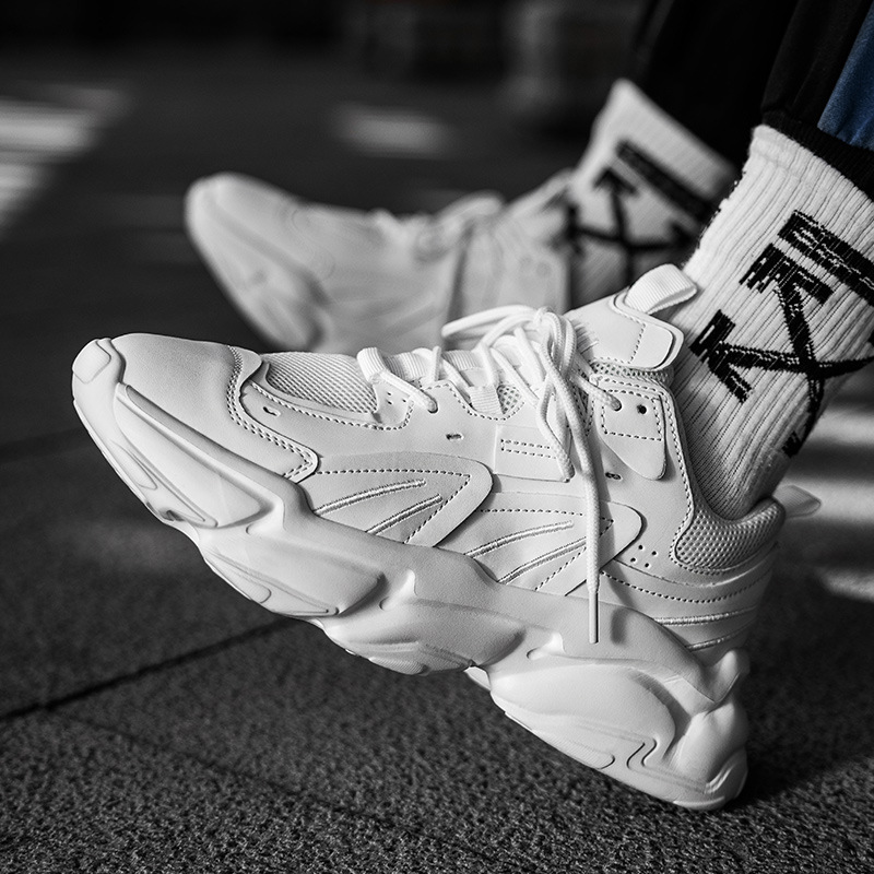 Men's Running Sneakers Platform Casual Daddy Shoes