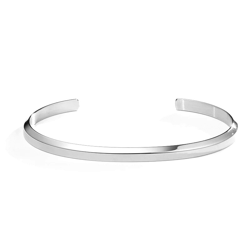 Couple Bracelet Female Titanium Steel C-shaped Opening