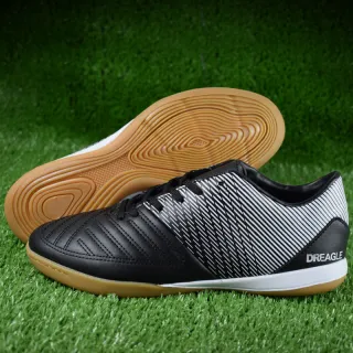 Flat Non-Slip Wear-Resistant Rubber Soft-Soled Football Shoes - Silver
