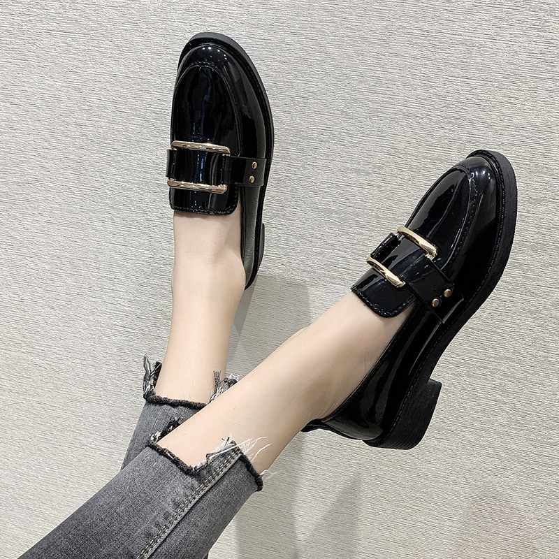 British Style Small Leather Shoes