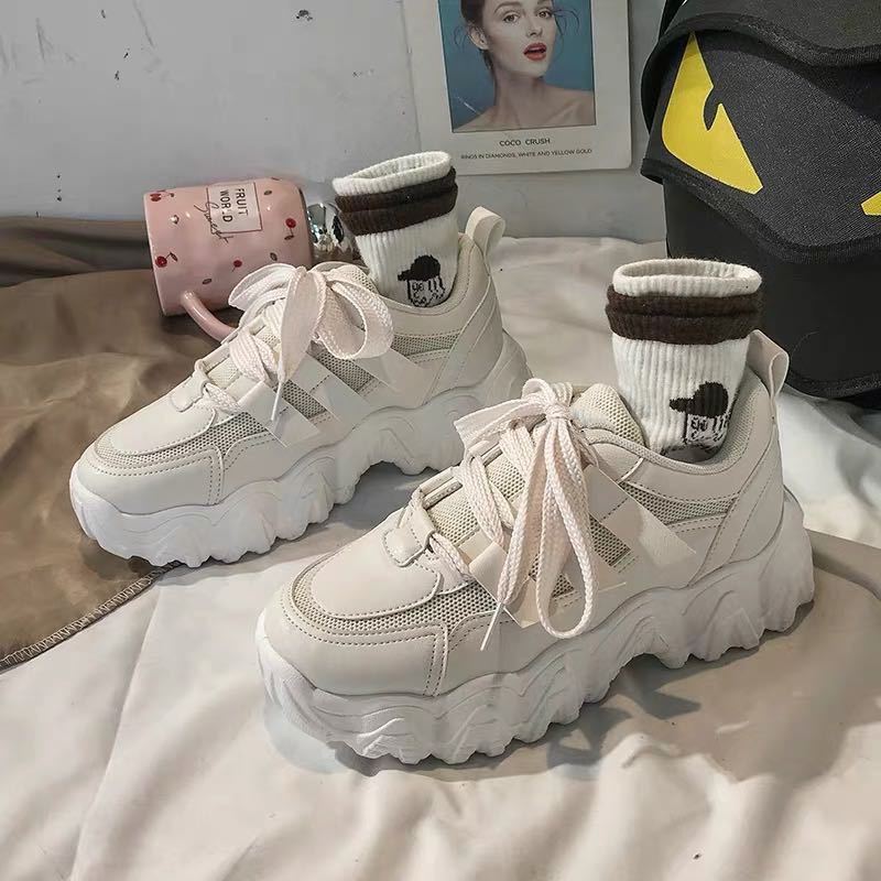 Breathable Net Celebrity Street Shooting Running Casual Shoes