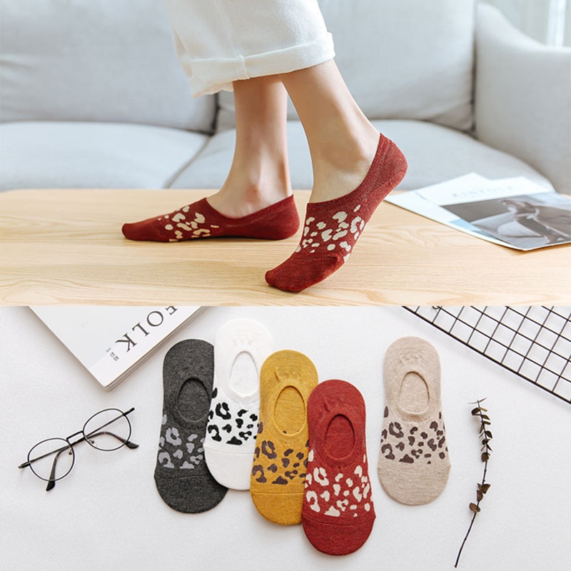 Title 5, Spring And Summer Silicone Non-Slip Leopard Pri...