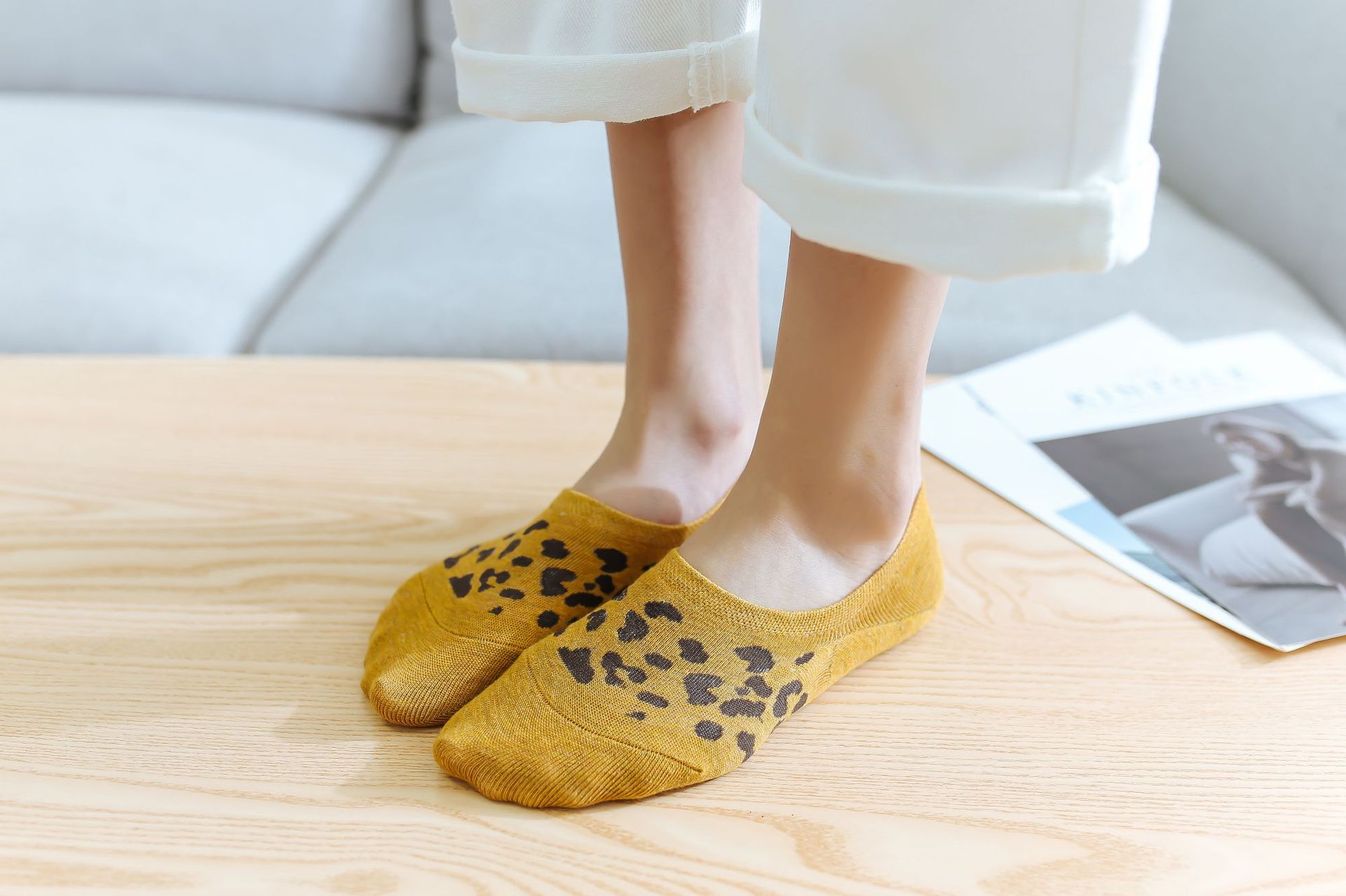 Title 6, Spring And Summer Silicone Non-Slip Leopard Pri...