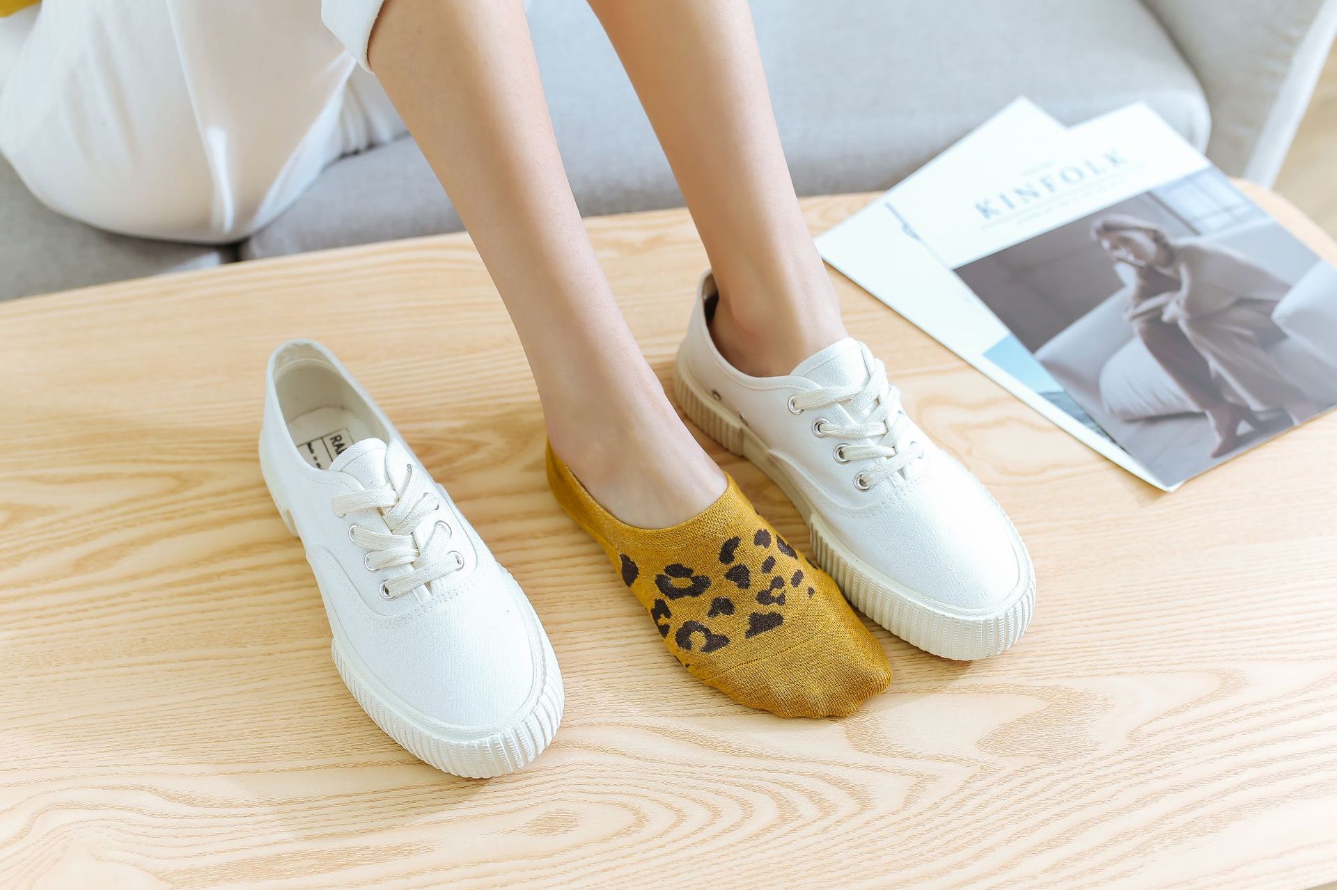 Title 12, Spring And Summer Silicone Non-Slip Leopard Pri...