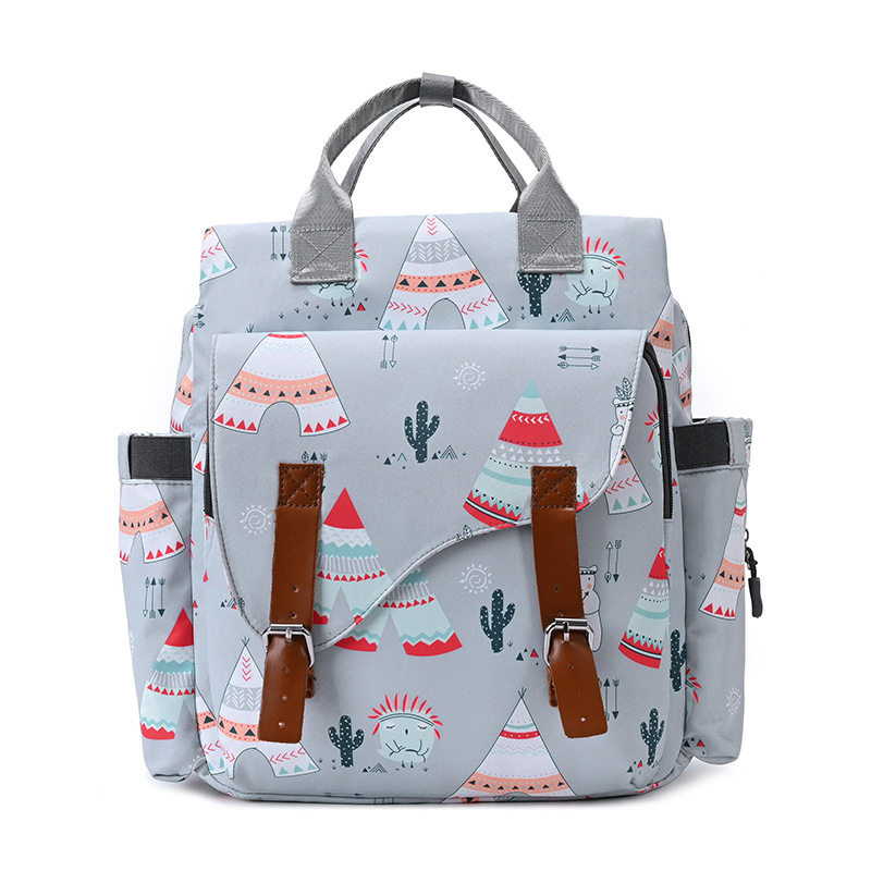 Title 4, Large-capacity Mommy Bag Multifunctional Printing