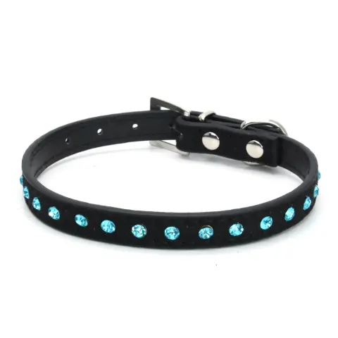 Pet Supplies Collar Diamond Rhinestone Buckle Dog