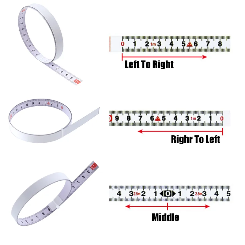Adhesive Scale with Glue Self-adhesive Reverse Center Dividing Mechanical