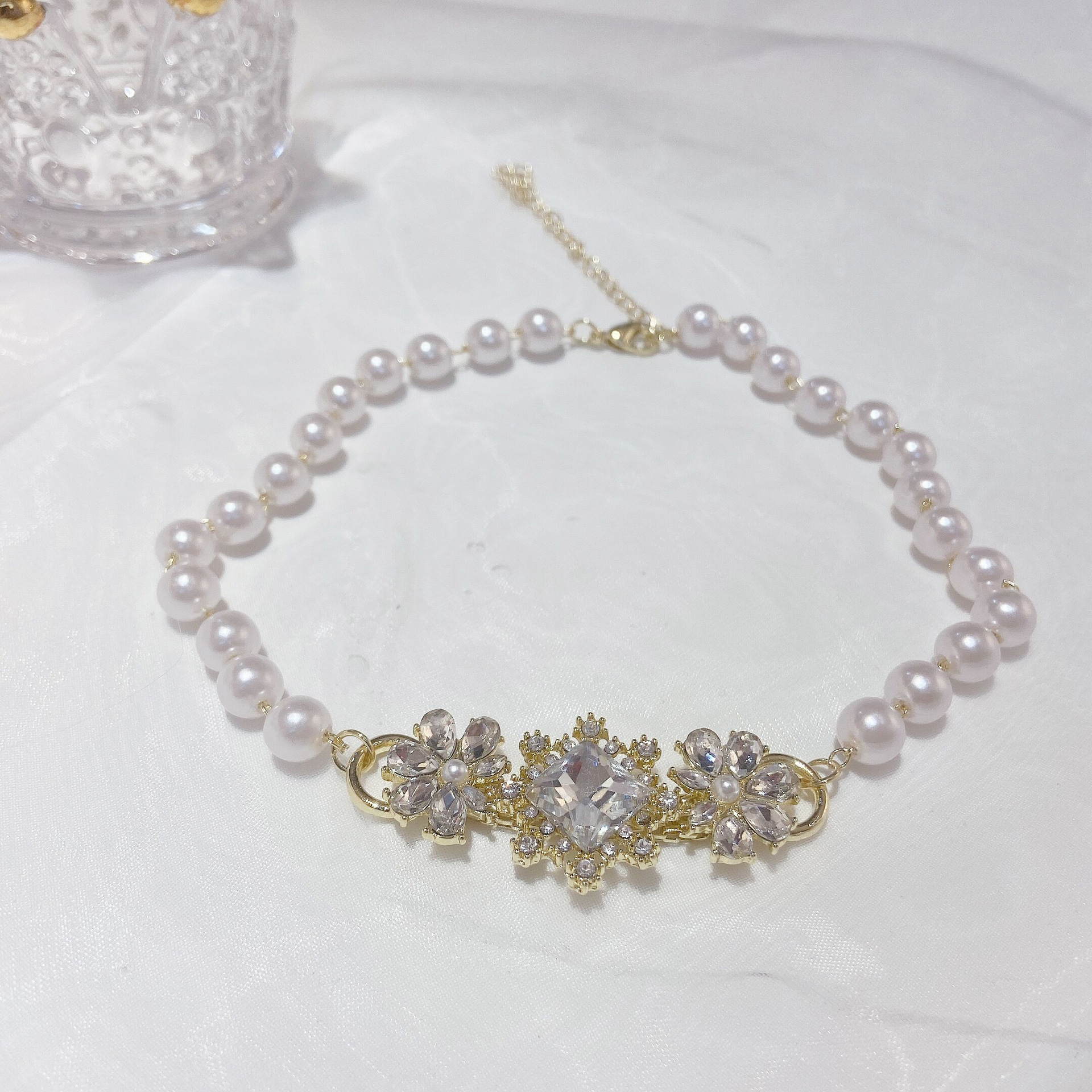 Pearl Clavicle Chain Niche Design Necklace